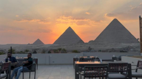 Pyramids Sun Land Veiw